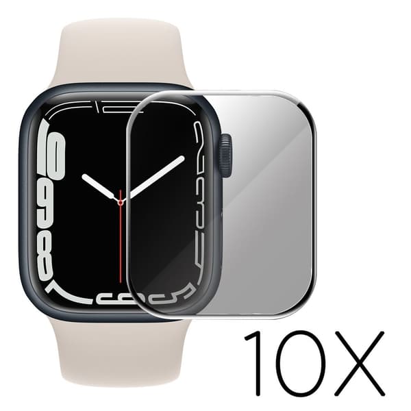 5Pcs ENKAY Apple Watch (41mm) 3D curve + PMMA tempered glass screen protector Transparent