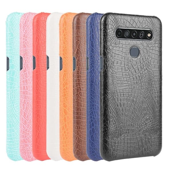 Croco LG K61 deksel - Svart Black