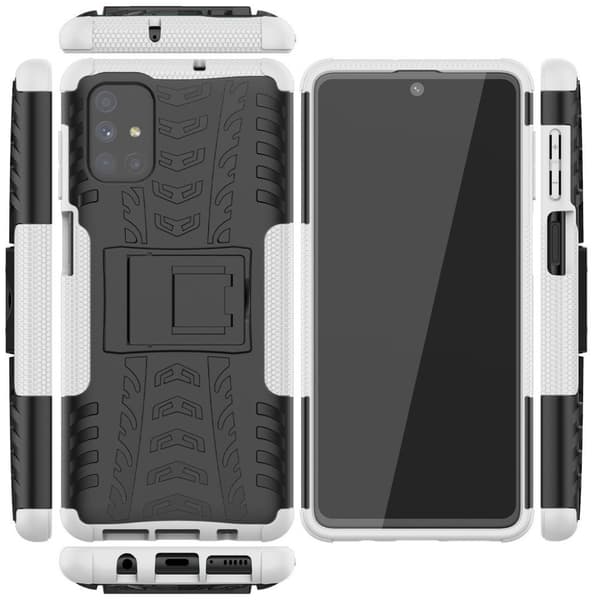 Offroad Etui Samsung Galaxy M51 - Hvit White