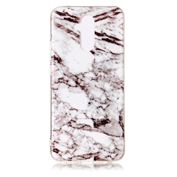 Marmormotiv Huawei Mate 20 Lite skal - Grå / Vit multifärg