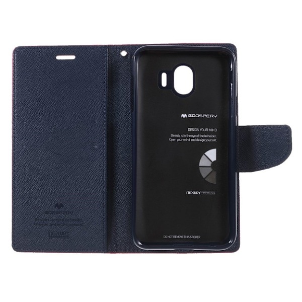 MERCURY GOOSPERY Samsung Galaxy J4 (2018) læder flip etui - Rosa Pink