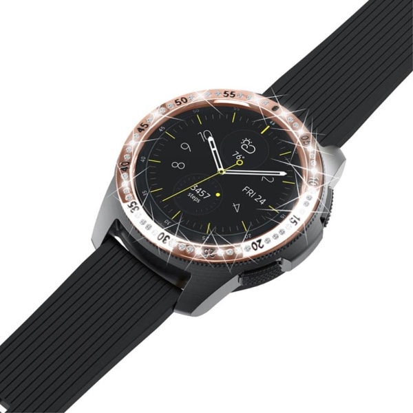 Samsung Galaxy Watch (42mm) / Gear S2 rhinestone bezel ring - Ro Rosa