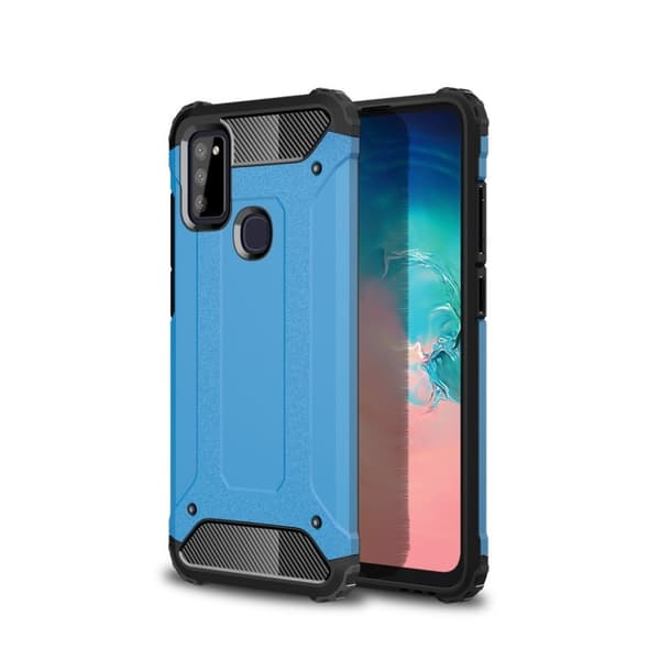 Suoja Samsung Galaxy M51 kotelot - Sininen Blue