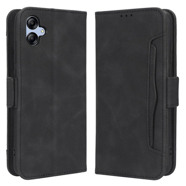 Moderni Nahkalaukku For Samsung Galaxy A04e - Musta Black