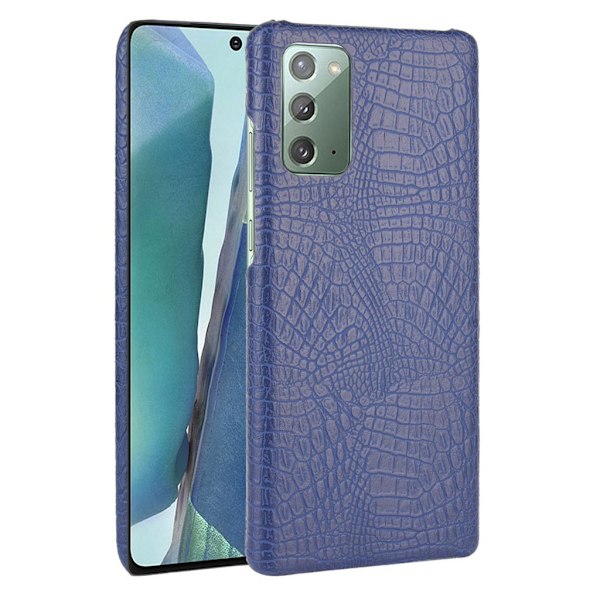 Croco Samsung Galaxy Note 20 skal - Blå Blå