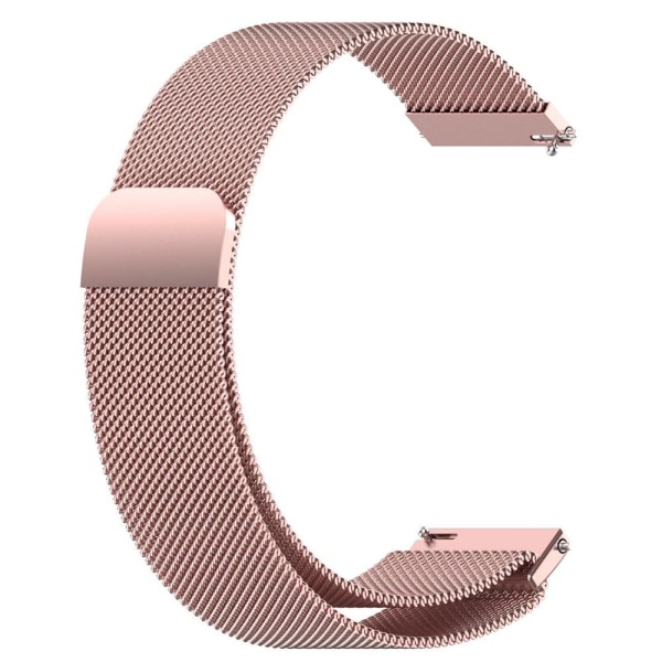 Universal milanese klockarmband i rostfritt stål - Rosa Ros Rosa