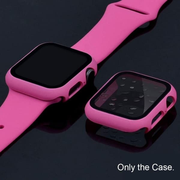 Apple Watch Series 5 / 4 40 mm hållbar matt ram - Ros Rosa