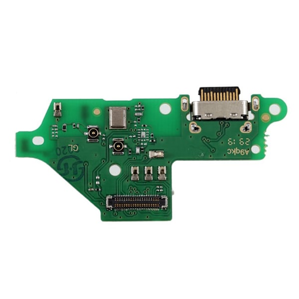 Motorola One Vision fleksibel kabel for ladeport Silver grey