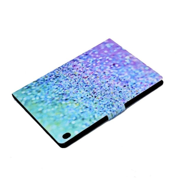 Lenovo Tab M10 pattern printing leather case - Glittery Element multifärg