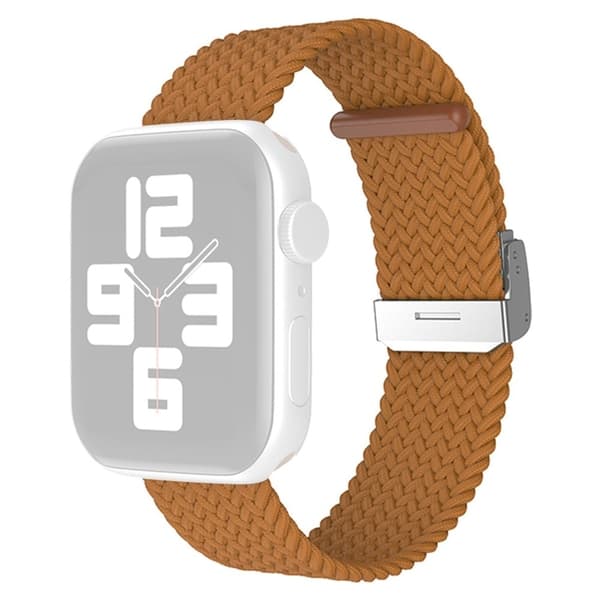 Apple Watch (41mm) enkel nylon-urrem - Kaffe Brown