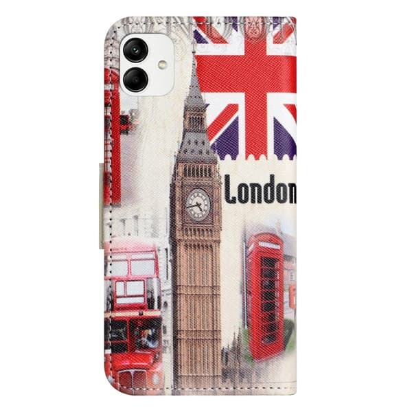 Wonderland Samsung Galaxy A04 Flippetui - London Big Ben Multicolor