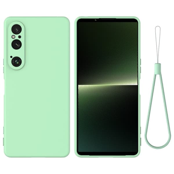 Matte Liquid Sony Xperia 1 VI silikone cover - Grøn Green