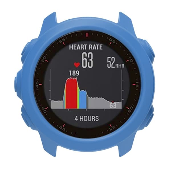 Garmin Forerunner 245 Music / Forerunner 245 Klockfodral Mjukt silikonskydd - Blå Blå