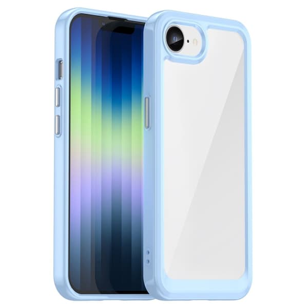 iPhone 16e älykäs akryylikansi - Sininen Blue