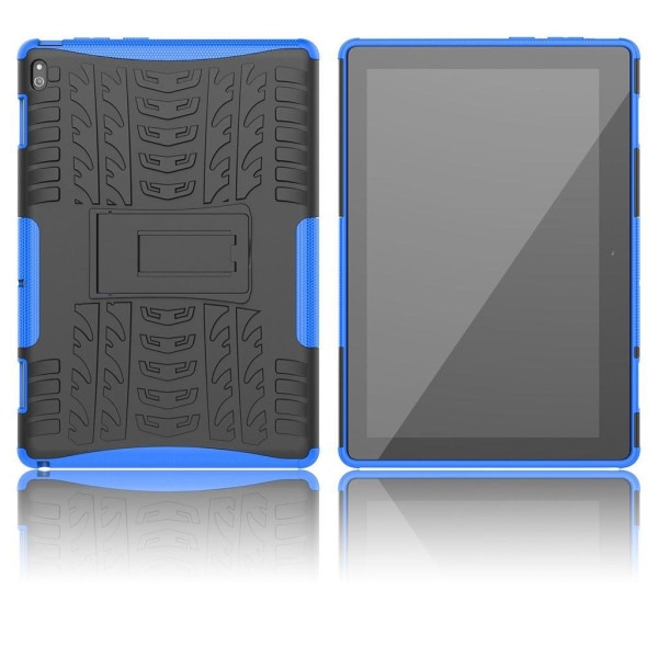 Lenovo Tab E10 Holdbart Hybrid Etui - Blå Blue