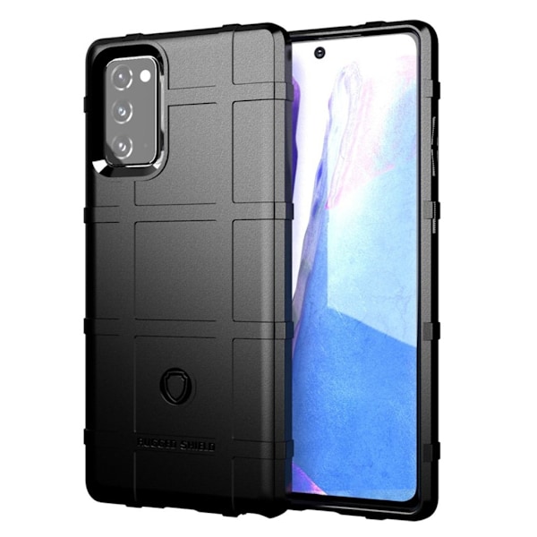Rugged Shield Samsung Galaxy Note 20 skal - Svart Svart