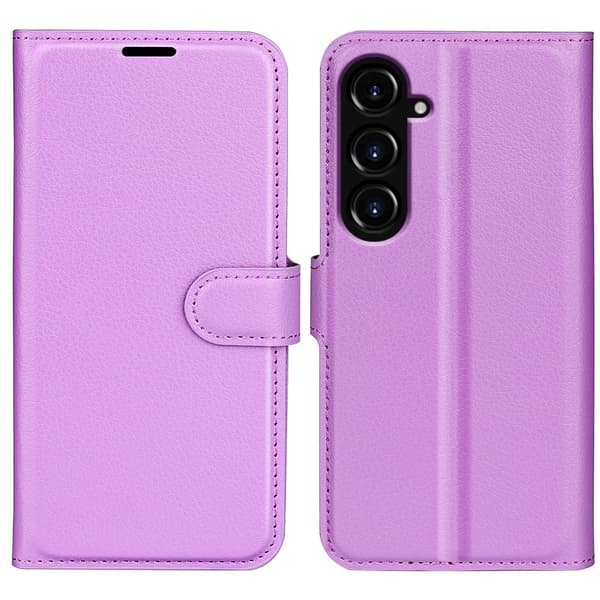 Classic Samsung Galaxy S23 Fe Läppäkotelo - Violetti Purple