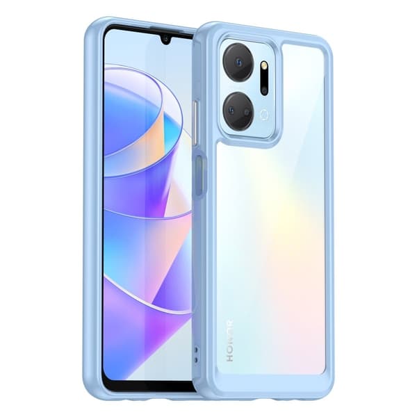 Honor X7a älykäs akryylikansi - Sininen Blue