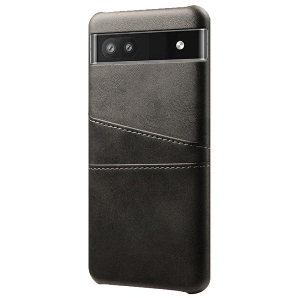 Google Pixel 6a skal med korthållare - Svart Svart