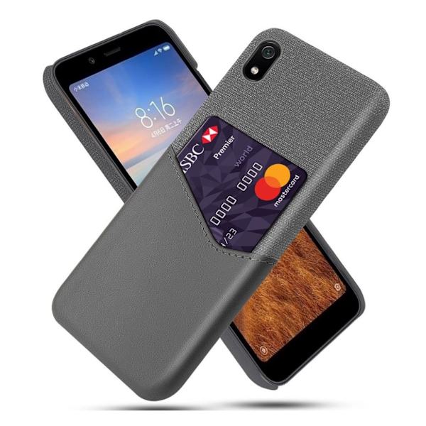 Bofink Xiaomi Redmi 7A Card cover - Grå Silver grey