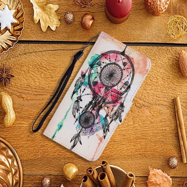 Wonderland Xiaomi Redmi 9C Läppäkotelo - Dreamcatcher Multicolor