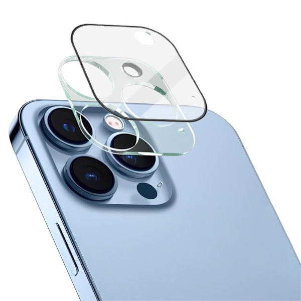 IMAK iPhone 13 Pro Max / 13 Pro karkaistua lasia kameran linssin suojus + linssin suojus Transparent