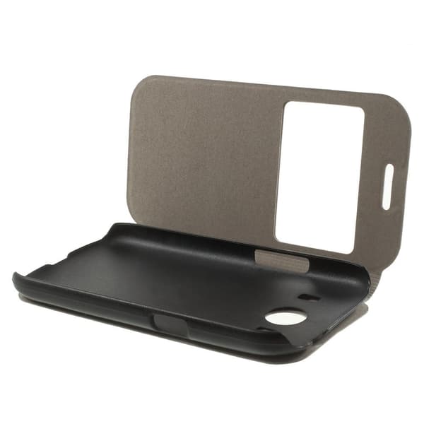 Moberg View Lær Etui Til Samsung Galaxy Ace 4 - Retro UK Flagg Multicolor