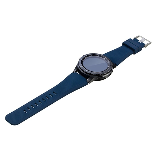Samsung Gear S3 justerbar sport strop silikone urrem - blå Blue