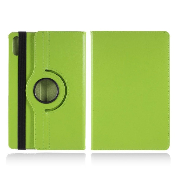 Lenovo Tab P11 Pro 360 rotatable leather case - Green Green