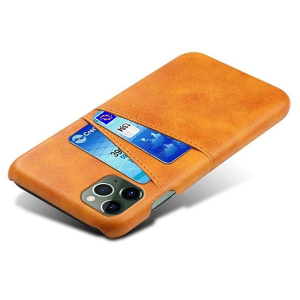 Dual Card iPhone 14 Pro kotelot - Oranssi Orange