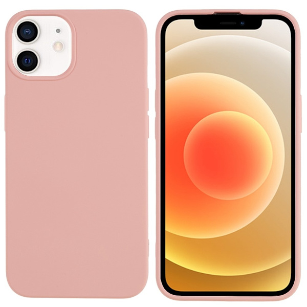 Mikrofiberforet blødt gummi iPhone 11 cover - Lyserød Pink