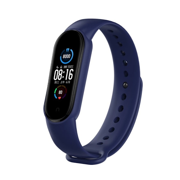 Xiaomi Mi Band 5 holdbart urrem - Marineblå Blue