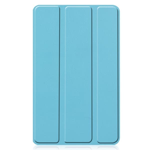 Lenovo Tab M7 Litchi Lær Flippetui - Babyblå Blue