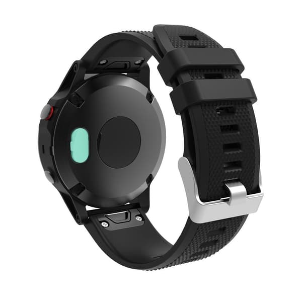 Garmin Fenix 5S / 5 / 5X dammskyddsplugg i silikon - Cyan Grön