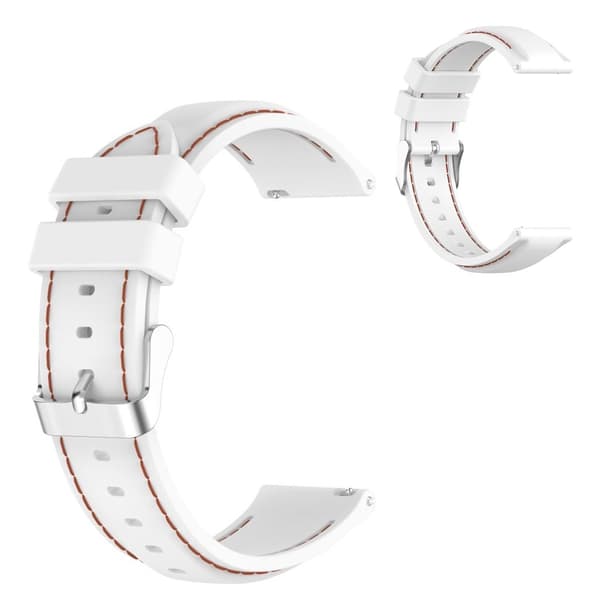 Samsung Galaxy Watch 3 (45 mm) tråddesign + silikoneurrem - Hvid White