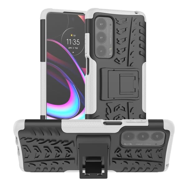 Offroad Etui Motorola Edge (2021) - Hvid White