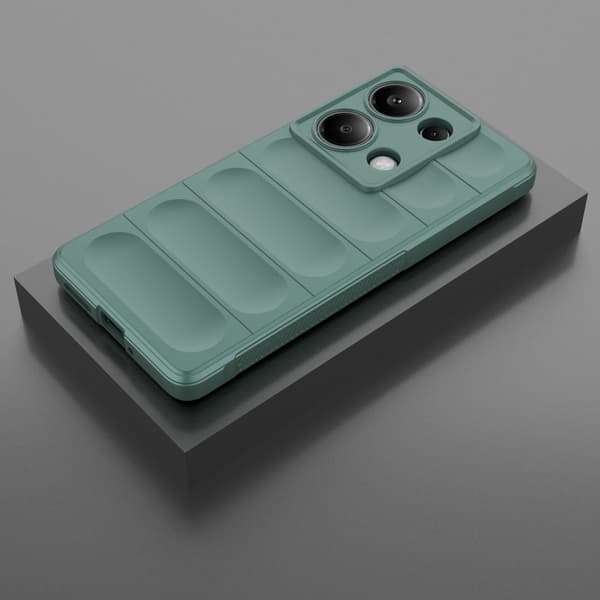 Blødt grebsformet Xiaomi Redmi Note 13 Pro 4G cover - Grøn Green