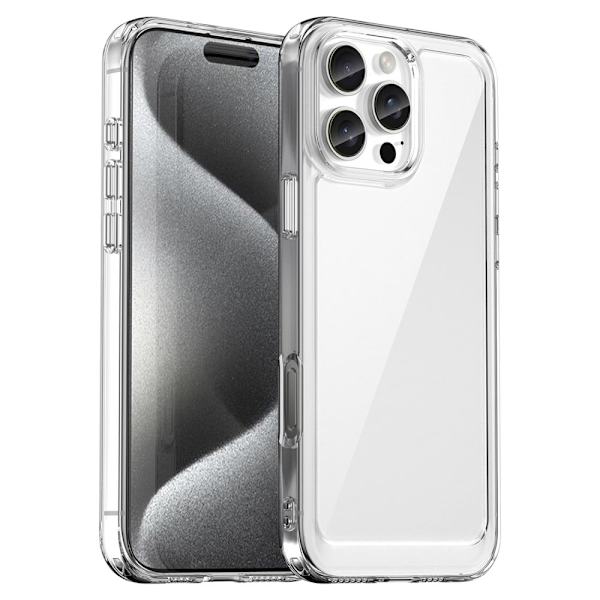iPhone 16 Pro Max älykäs akryylikansi - Läpinäkyvä Transparent