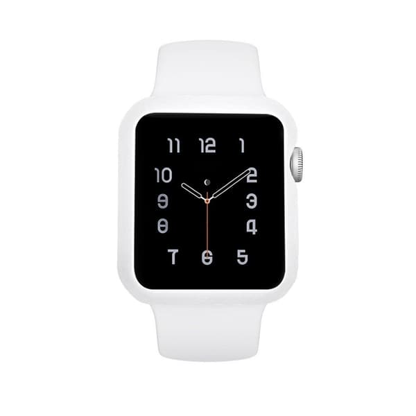 Apple Watch Series 3/2/1 42mm holdbart bumper frame - Hvid White