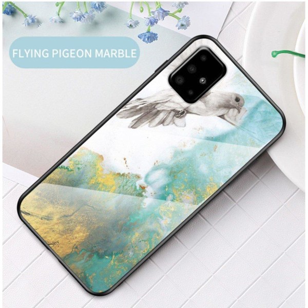 Fantasy Marmor Samsung Galaxy A51 skal - Flygande Duva multifärg