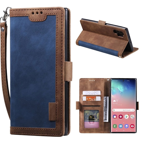 Surburbian Samsung Galaxy Note 10 Plus veske - Blå Blue