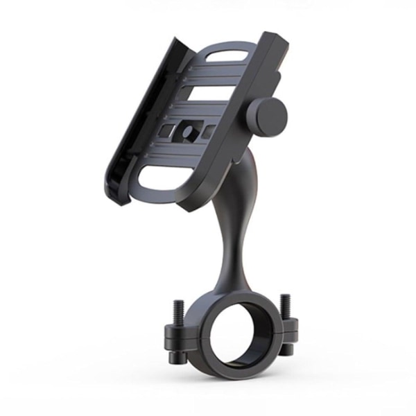 Universal bicycle aluminum alloy phone holder - Black / Handleba Black
