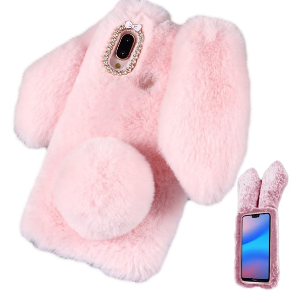 Bunny Huawei P20 Lite cover - Lyserød Pink