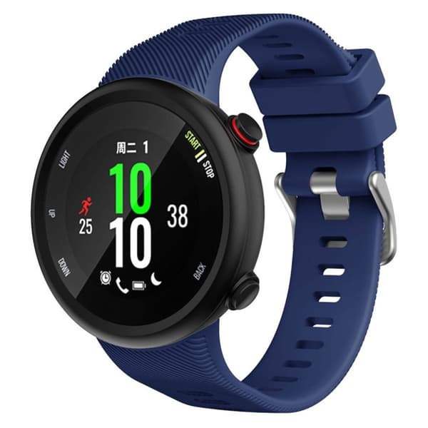 Garmin Forerunner 45 coolt klockarmband i silikon - Marinblå Blå