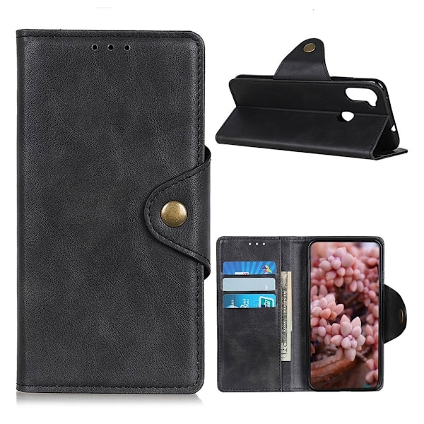 Alpha Samsung Galaxy M11 Etui - Sort Black