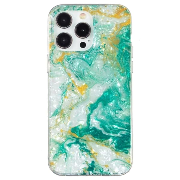 Marble iPhone 15 Pro Max Suojakotelo - Vihreä Marble Green