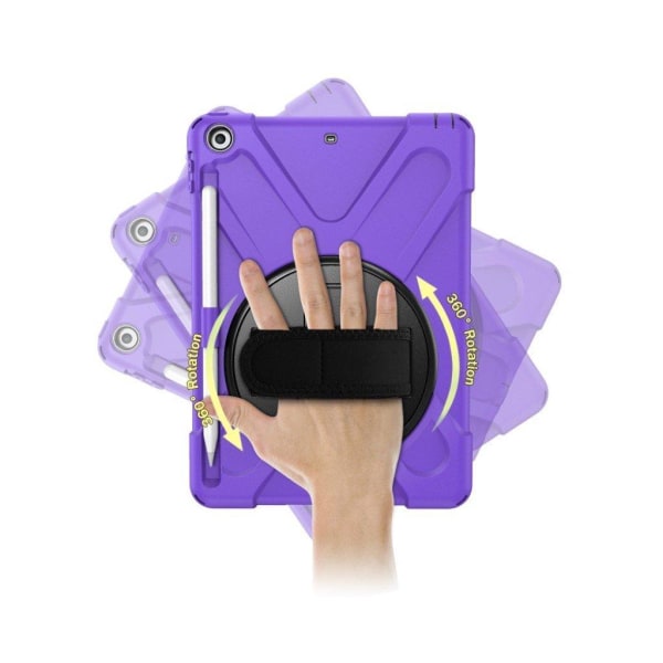 iPad (2018) 360 kombo etui - Lilla Purple