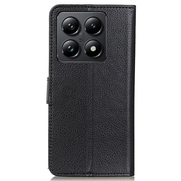 Classic Xiaomi 14T Pro flip kuoret - Musta Black