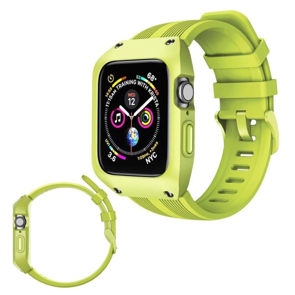 Apple Watch Series 5 44mm silikone Urrem - Grøn Green