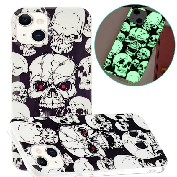 Deco iPhone 14 skal - Dödskalle Svart